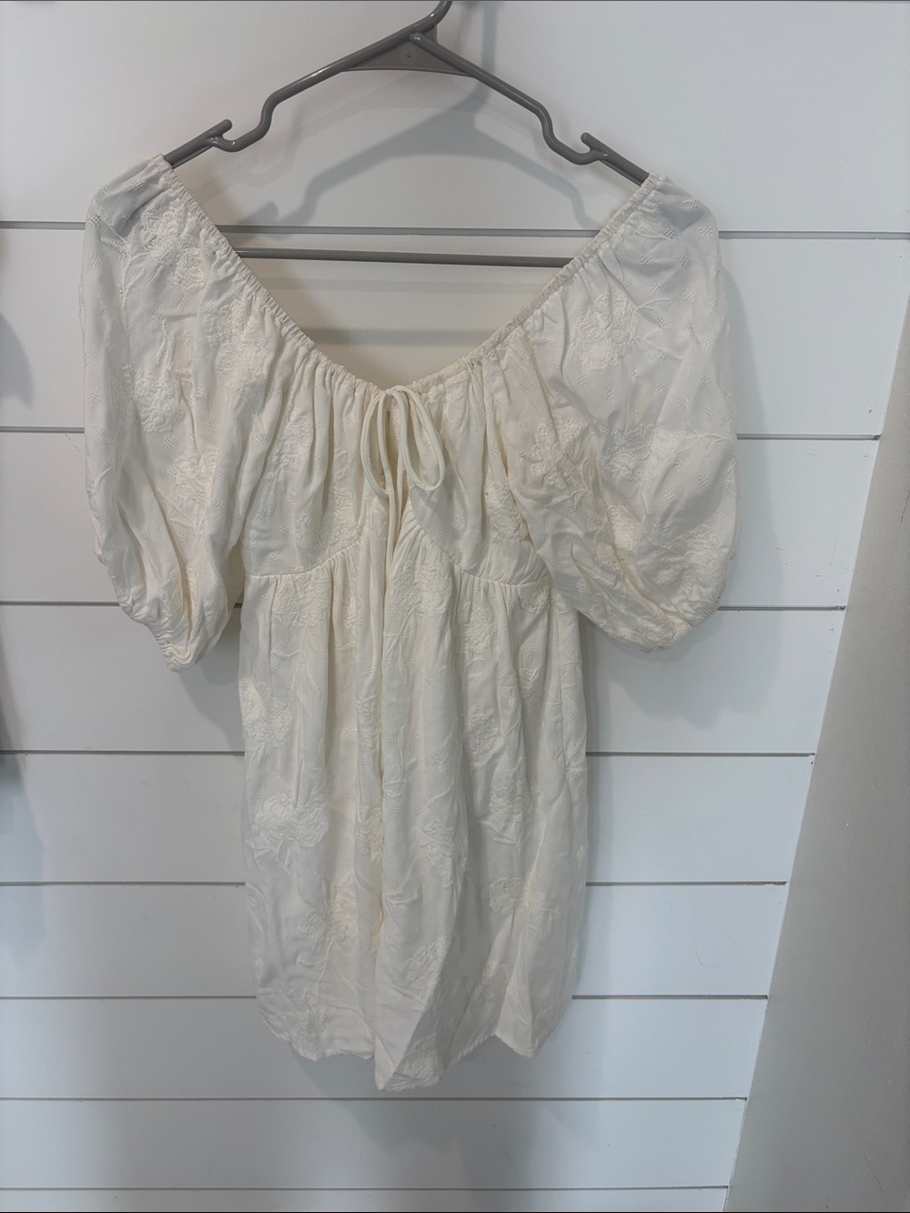 Isabelle’s Cabinet Off-White Babydoll Dress